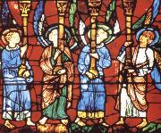 Angels from Notre Dame de la Belle Verriere